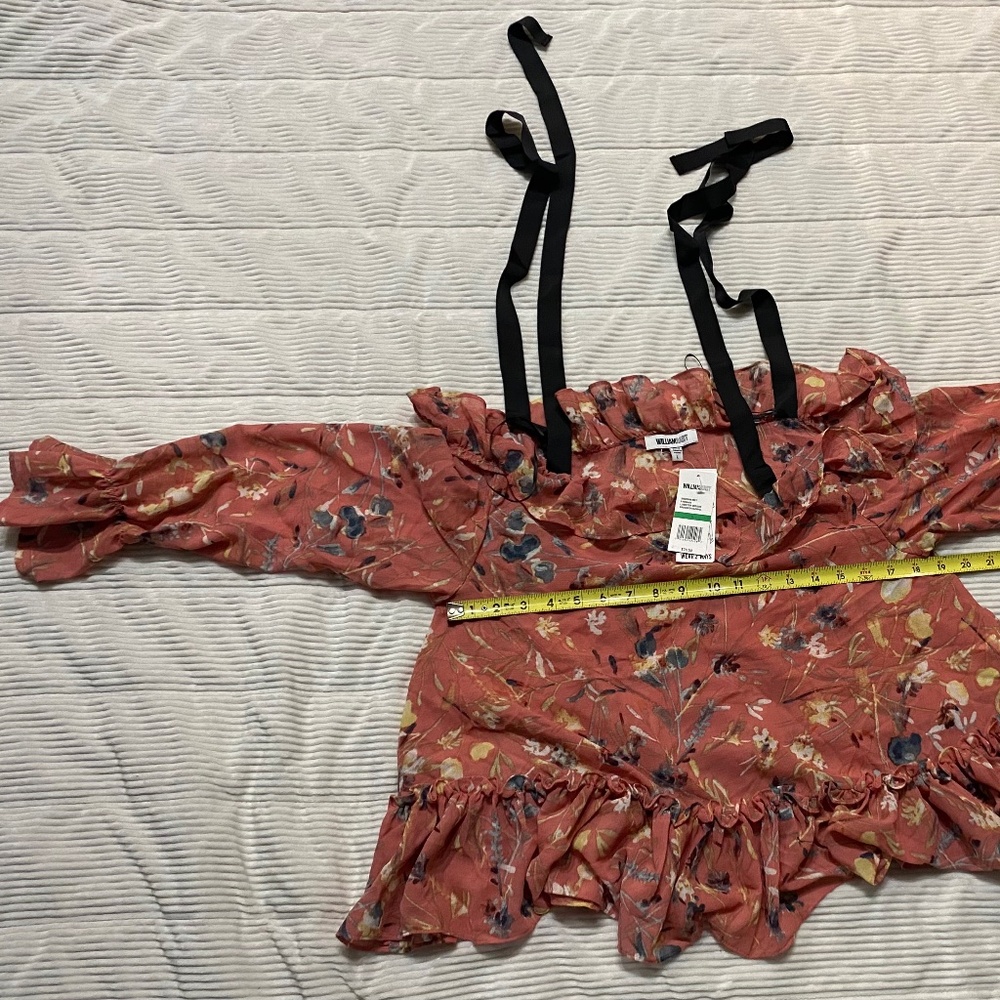 NWT William rast size large top
